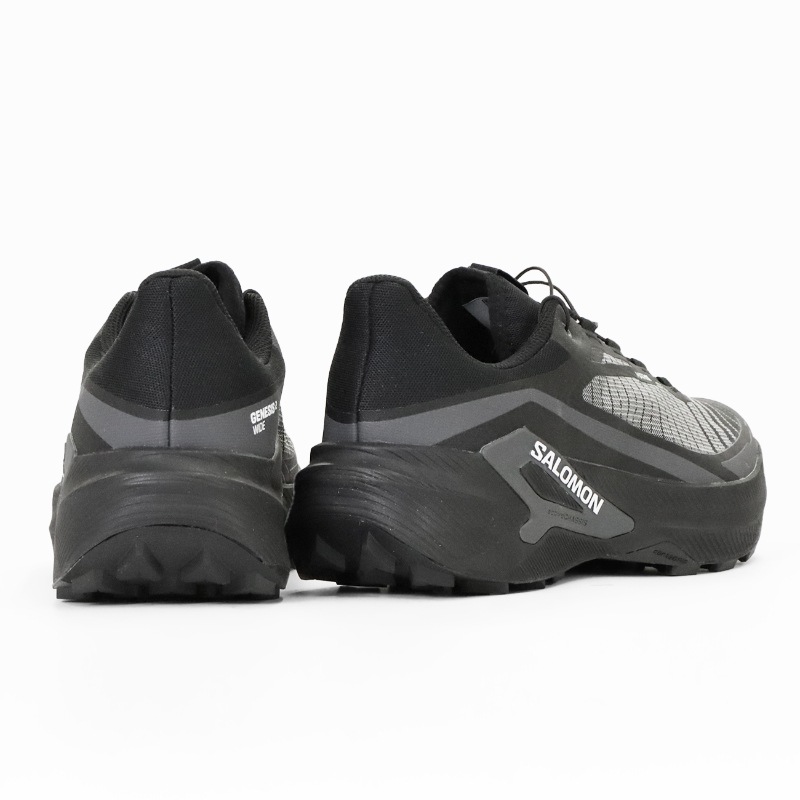 サロモン SALOMON スニーカー メンズ レディース ジェネシス ワイド GENESIS 2 WIDE トレイルランニングシューズ ジョギング トレラン ランニング アウトドア 靴 2026年秋冬 新作 ブラック L45388500 | ブランド [正規取扱店]
