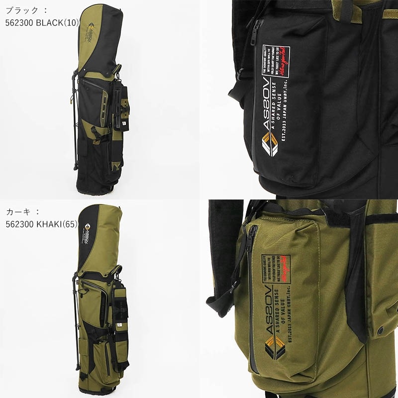 アッソブ AS2OV キャディーバッグ CORDURA FINE TEX CADDY BAG GOLF