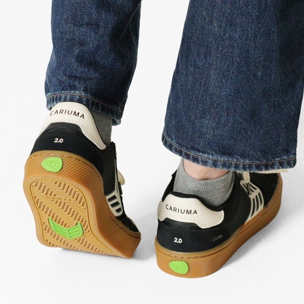 カリウマ Cariuma スニーカー メンズ カティバ プロ CATIBA PRO 2.0 スケートボードシューズ ガム ブラック アイボリー 靴 482809B14 Gum Black/Ivory | ブランド [正規取扱店]