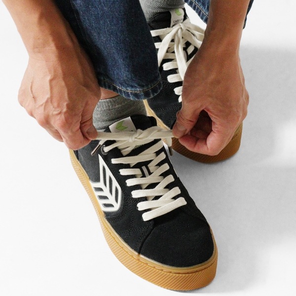 カリウマ Cariuma スニーカー メンズ カティバ プロ CATIBA PRO 2.0 スケートボードシューズ ガム ブラック アイボリー 靴 482809B14 Gum Black/Ivory | ブランド [正規取扱店]