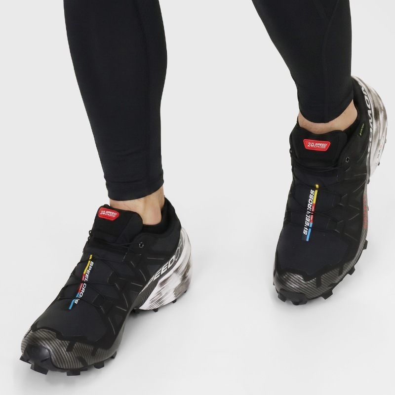 サロモン SALOMON スニーカー メンズ スピードクロス ゴアテックス SPEEDCROSS 6 GTX 20 YEARS 20周年限定モデル トレイルランニング ジョギング トレラン 靴 2026年秋冬 新作 GORE-TEX 防水 ブラック L49172600 | ブランド [正規取扱店]