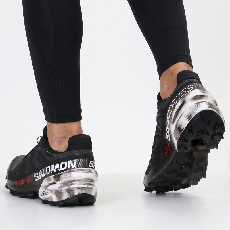 サロモン SALOMON スニーカー メンズ スピードクロス ゴアテックス SPEEDCROSS 6 GTX 20 YEARS 20周年限定モデル トレイルランニング ジョギング トレラン 靴 2026年秋冬 新作 GORE-TEX 防水 ブラック L49172600 | ブランド [正規取扱店]