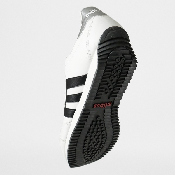 モーブス mobus スニーカー メンズ ヤン JAN ホワイト WHITE/BLACK 靴 日本製 2025SS MJ-2410-1020 01 | ブランド [正規取扱店]