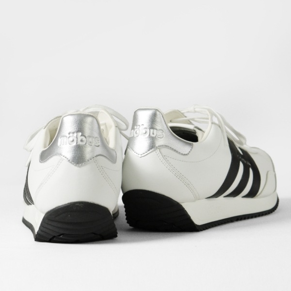 モーブス mobus スニーカー メンズ ヤン JAN ホワイト WHITE/BLACK 靴 日本製 2025SS MJ-2410-1020 01 | ブランド [正規取扱店]