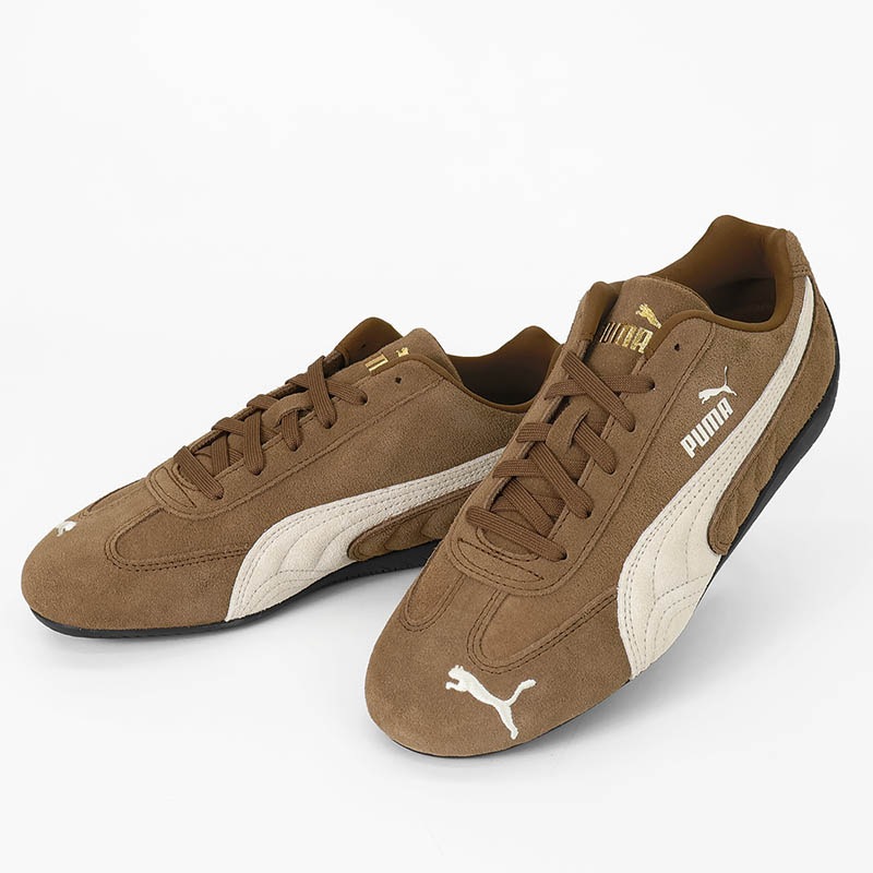 プーマ PUMA スニーカー レディース SPEEDCAT OG スピードキャット レザー 牛革 薄底 刺繍 靴 軽量 スポーティー 2026SS 新作 398846 | ブランド [正規取扱店]