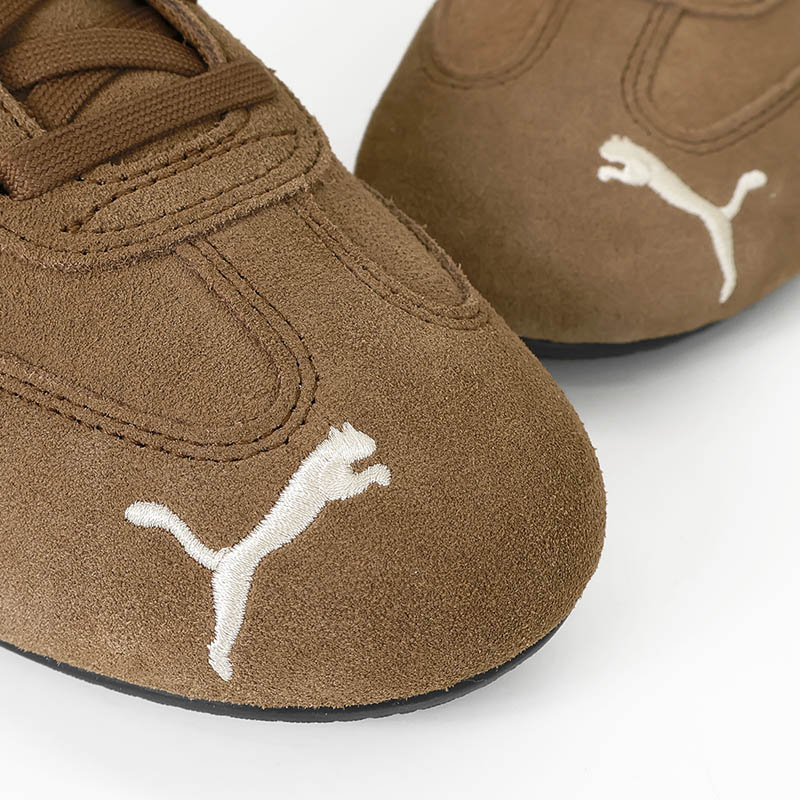 プーマ PUMA スニーカー レディース SPEEDCAT OG スピードキャット レザー 牛革 薄底 刺繍 靴 軽量 スポーティー 2026SS 新作 398846 | ブランド [正規取扱店]