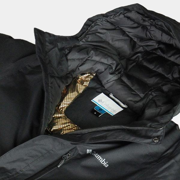 【美品】コロンビア オークハーバー インサレーテッドジャケット ブラック M 美品】コロンビア オークハーバー インサレーテッドジャケット