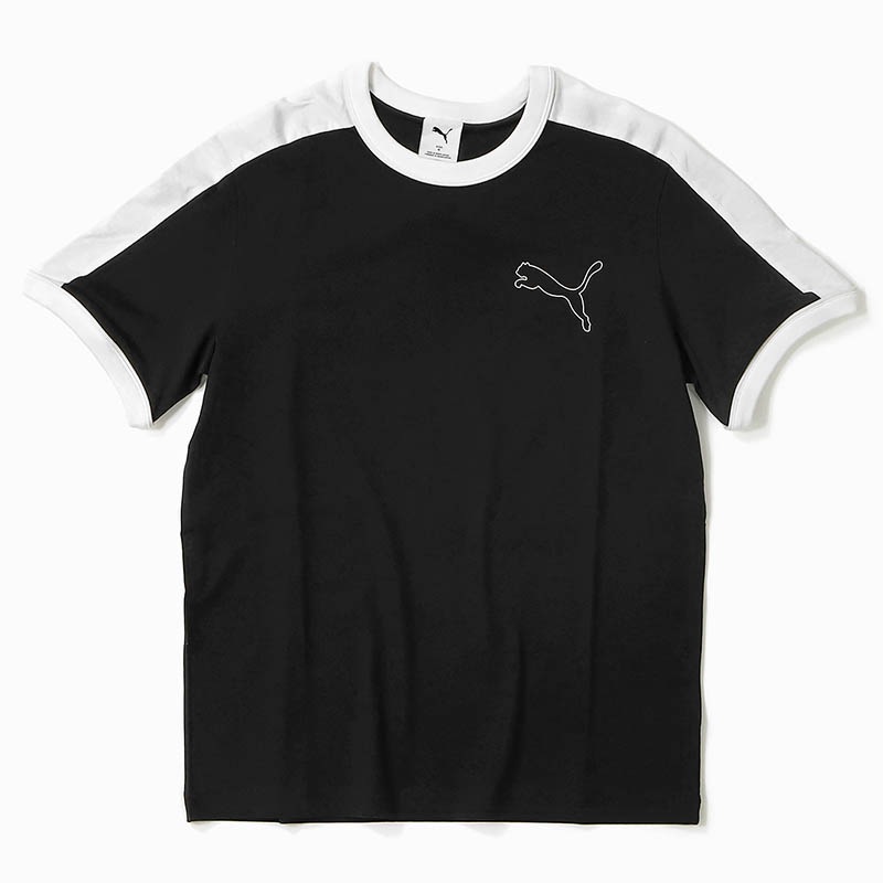 プーマ PUMA Tシャツ 半袖 T7 LOVE OF THE CAT RINGER TEE メンズ ラブ オブ ザ キャット リンガー トップス 服 ロゴ サイドパネル M/L/XL 2026年秋 新作 639058 | ブランド [正規取扱店]