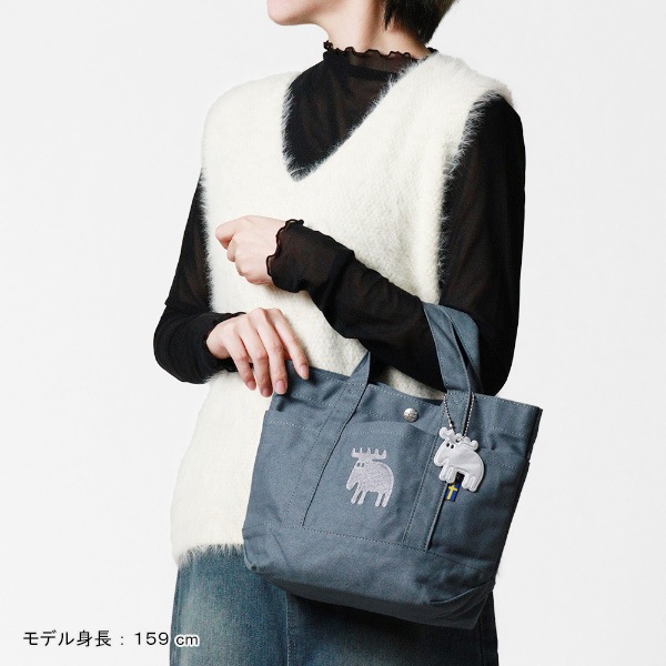 モズ moz トートバッグ レディース 帆布 キャンバス ミニトート ランチトート 各色 ZZHC-04R | ブランド [正規取扱店]