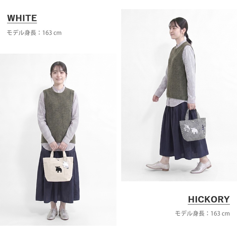 モズ moz トートバッグ レディース 帆布 キャンバス ミニトート ランチトート 各色 ZZHC-04R | ブランド [正規取扱店]