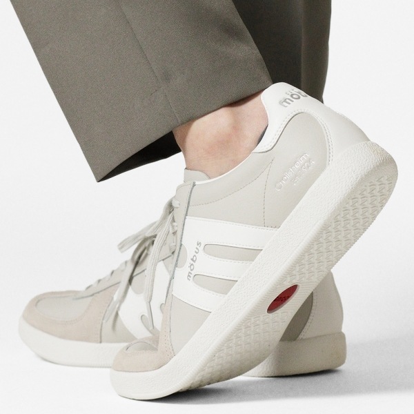 モーブス mobus スニーカー メンズ ミュンヘン MUNCHEN ライトグレー L.GREY/WHITE 靴 2025SS M-2316T-2710 05 | ブランド [正規取扱店]