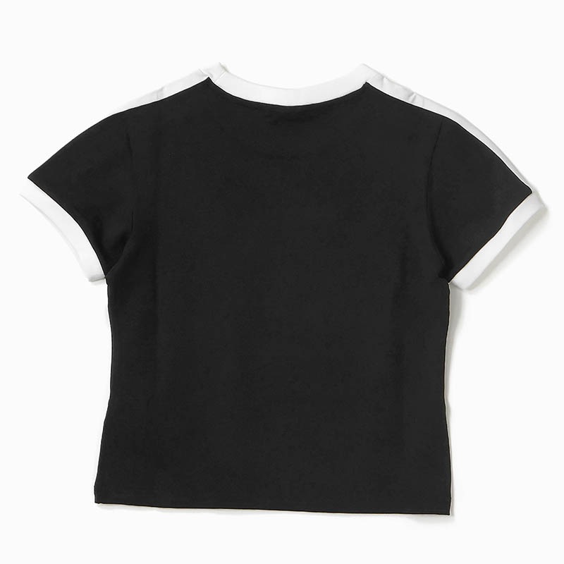 プーマ PUMA Tシャツ 半袖 T7 スリム ミニT レディース トップス スポーティー プーマキャット ショート丈 ミニ丈 服 ロゴ サイドパネル M/L/XL 2026年秋 新作 633952 | ブランド [正規取扱店]
