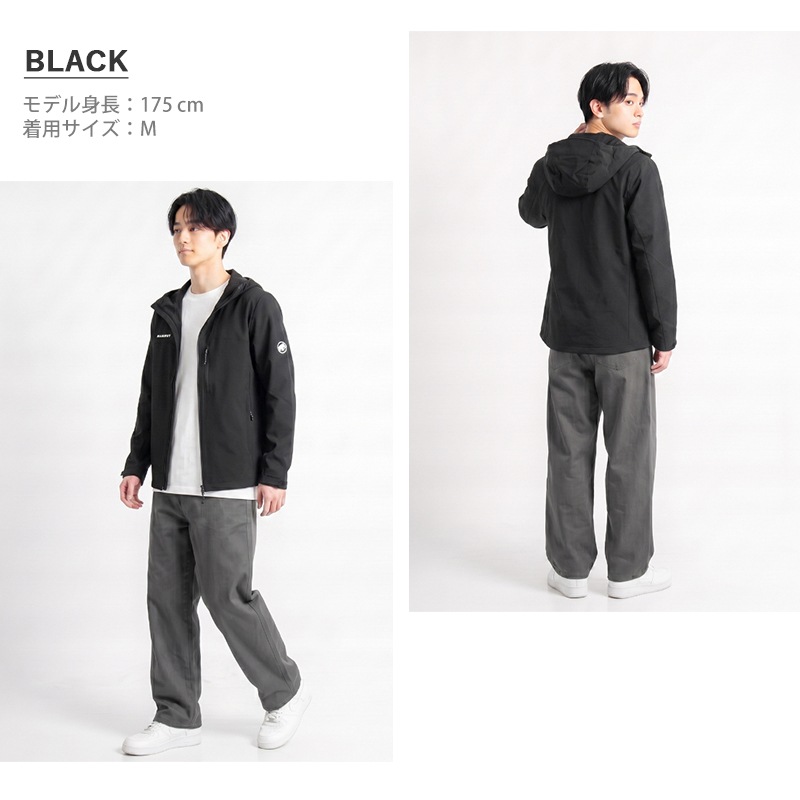 マムート MAMMUT ジャケット トレッカーズ ソフトシェル フーデッド アジアンフィット Trekkers SO Hooded Jacket AF Men メンズ アウター 長袖 服 撥水 S/M/L 2026年秋冬 新作 1011-02520 | ブランド [正規取扱店]