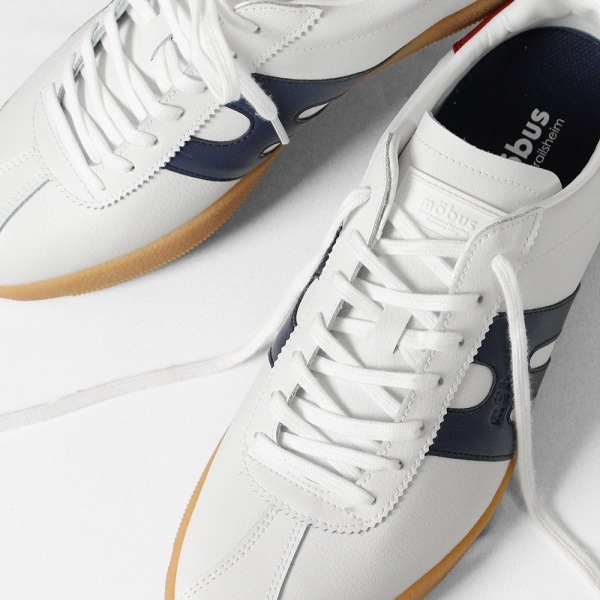 モーブス mobus スニーカー メンズ ベルリン BERLIN ホワイト トリコ WHITE/TRICO 靴 2025SS M-2503T-1080 01 | ブランド [正規取扱店]