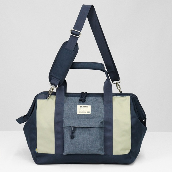 ネイビー タッセル付きボストンバック⭐︎値下げしました モズ moz ボストンバッグ BOSTON-ZTPK レディース メンズ 2way