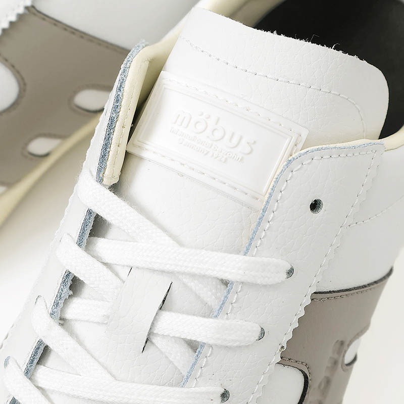 モーブス mobus スニーカー メンズ ベルリン BERLIN ホワイト WHT/STONE GRY/NAVY 靴 2025SS M-2503T-1025 02 | ブランド [正規取扱店]