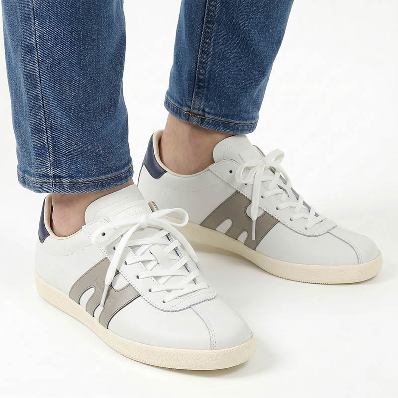 モーブス mobus スニーカー メンズ ベルリン BERLIN ホワイト WHT/STONE GRY/NAVY 靴 2025SS M-2503T-1025 02 | ブランド [正規取扱店]