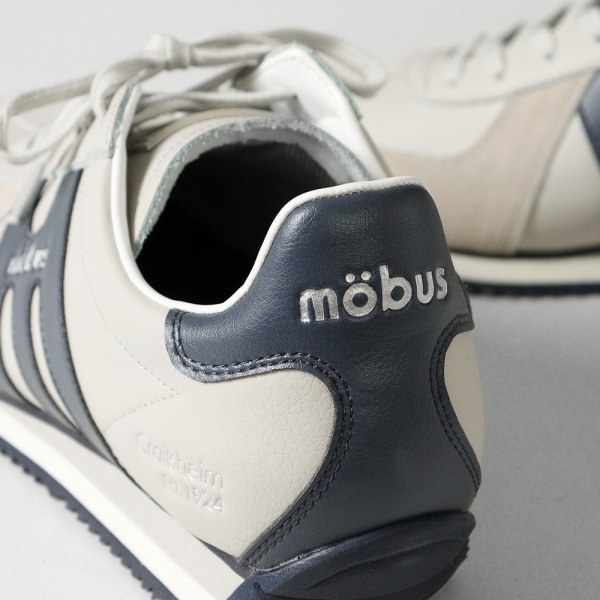 モーブス mobus スニーカー メンズ ドレスデン DRESDEN ライトグレー LT.GREY/SLATE BLUE 靴 2025SS M-2408T-2738 05 | ブランド [正規取扱店]