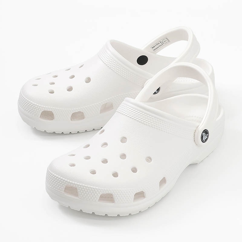 クロックス crocs サンダル クラシック クロッグ Classic Clog メンズ レディース WHITE ホワイト 靴 10001-100 | ブランド [正規取扱店]