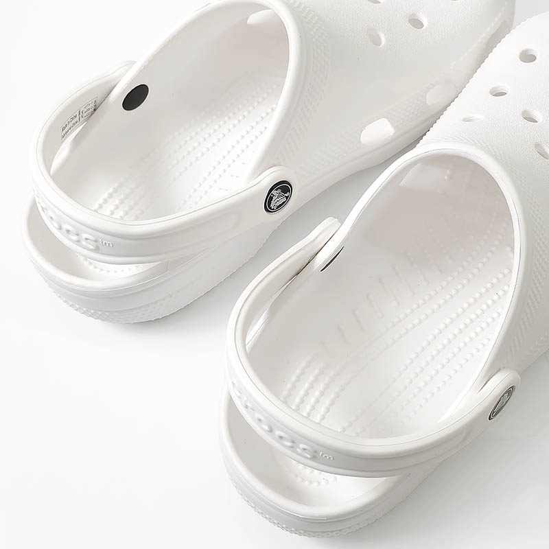 クロックス crocs サンダル クラシック クロッグ Classic Clog メンズ レディース WHITE ホワイト 靴 10001-100 | ブランド [正規取扱店]
