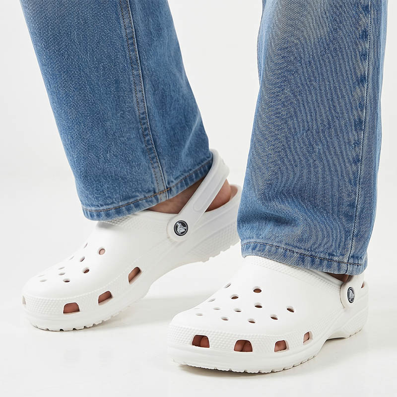 クロックス crocs サンダル クラシック クロッグ Classic Clog メンズ レディース WHITE ホワイト 靴 10001-100 | ブランド [正規取扱店]