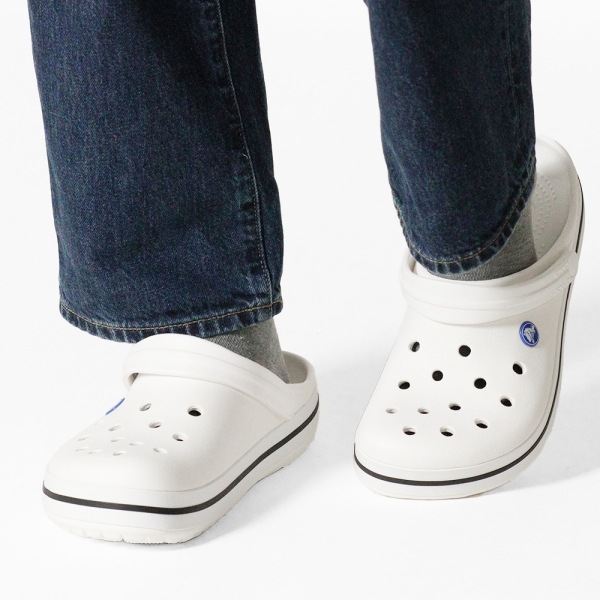 クロックス crocs サンダル クロックバンド クロッグ Crocband Clog メンズ レディース WHITE ホワイト 靴 11016-100 | ブランド [正規取扱店]