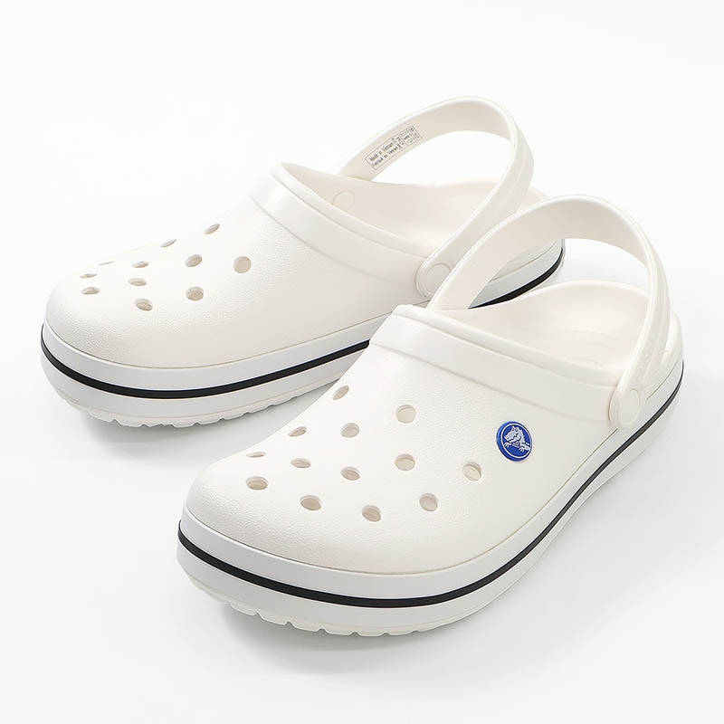 クロックス crocs サンダル クロックバンド クロッグ Crocband Clog メンズ レディース WHITE ホワイト 靴 11016-100 | ブランド [正規取扱店]