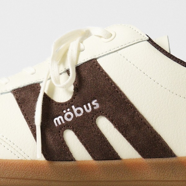 モーブス mobus スニーカー メンズ ニューミュンスター NEW MUNSTER クリーム CREAM/D.BRW/ORANGE 靴 2025SS M-2101T-1342 03 | ブランド [正規取扱店]