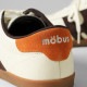 モーブス mobus スニーカー メンズ ニューミュンスター NEW MUNSTER クリーム CREAM/D.BRW/ORANGE 靴 2025SS M-2101T-1342 03 | ブランド [正規取扱店]