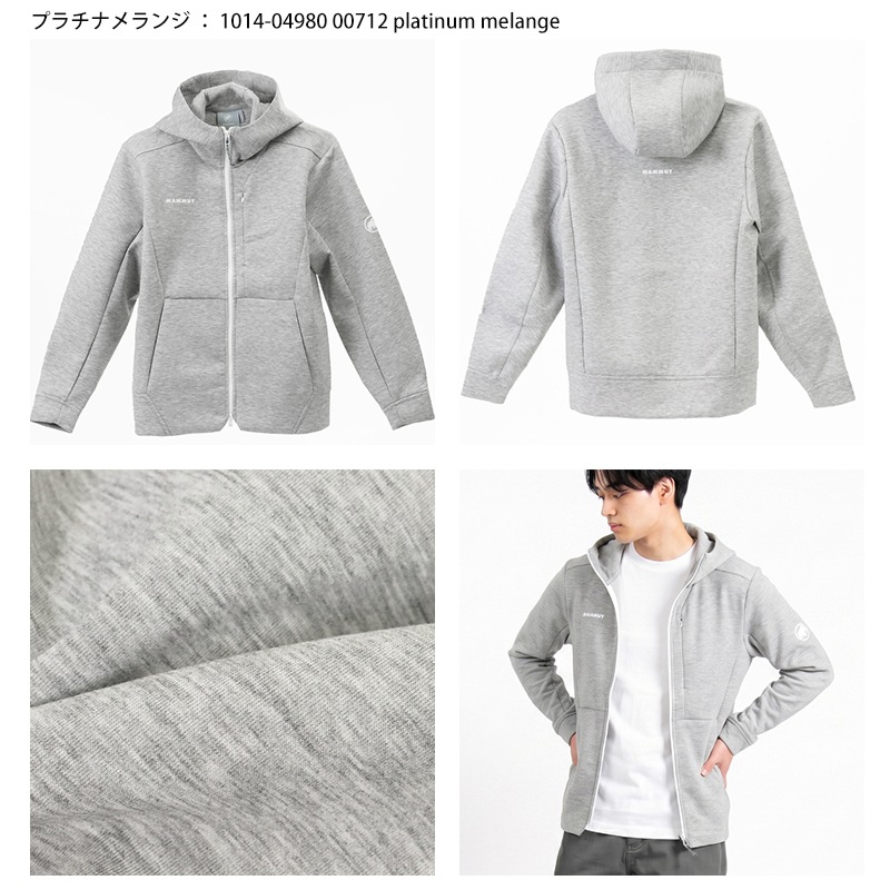 マムート MAMMUT パーカー ダイノ ミッドレイヤー フーデッド ジャケット アジアンフィット Dyno 2.0 ML Hooded Jacket AF Men メンズ アウター フーディー 長袖 トップス URBANEERING 服 S/M/L 2026年秋冬 新作 1014-04980 | ブランド [正規取扱店]