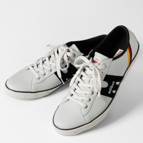 モーブス mobus スニーカー メンズ エッセン ESSEN ホワイト S.WHT/BLK 靴 2025SS M-1838T-1720 01 | ブランド [正規取扱店]