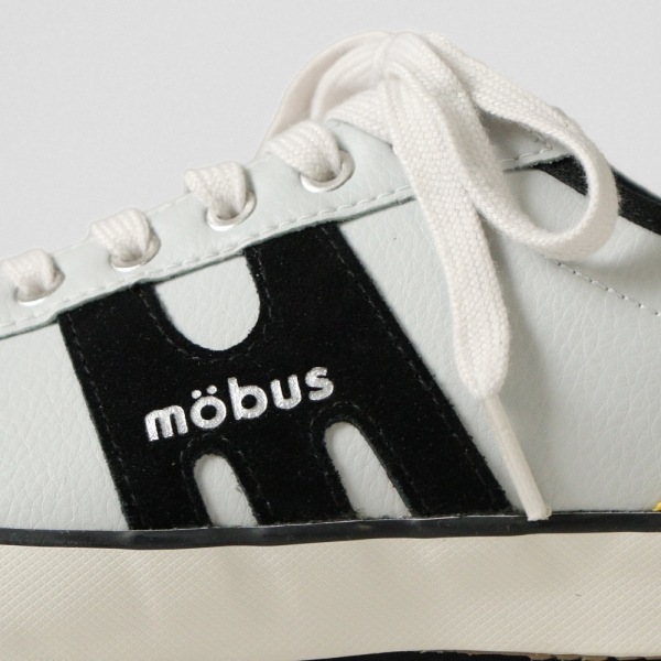 モーブス mobus スニーカー メンズ エッセン ESSEN ホワイト S.WHT/BLK 靴 2025SS M-1838T-1720 01 | ブランド [正規取扱店]