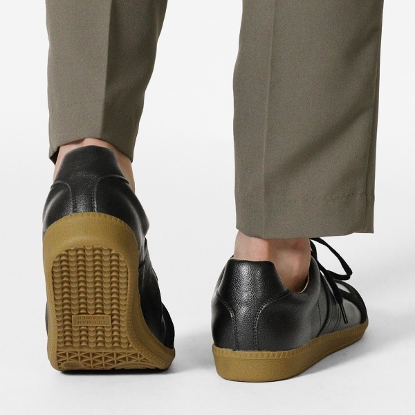 ジャーマントレーナー GERMAN TRAINER スニーカー メンズ レディース ブラック 靴 42500 BLACK | ブランド [正規取扱店]