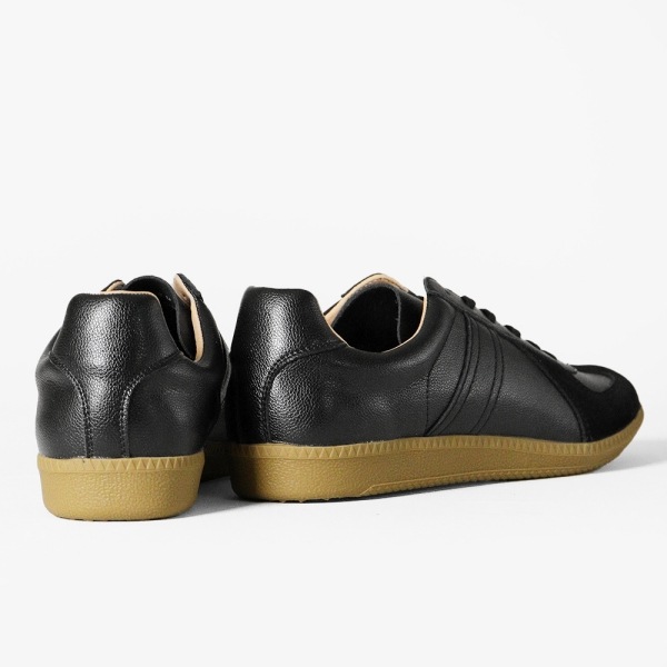 ジャーマントレーナー GERMAN TRAINER スニーカー メンズ レディース ブラック 靴 42500 BLACK | ブランド [正規取扱店]