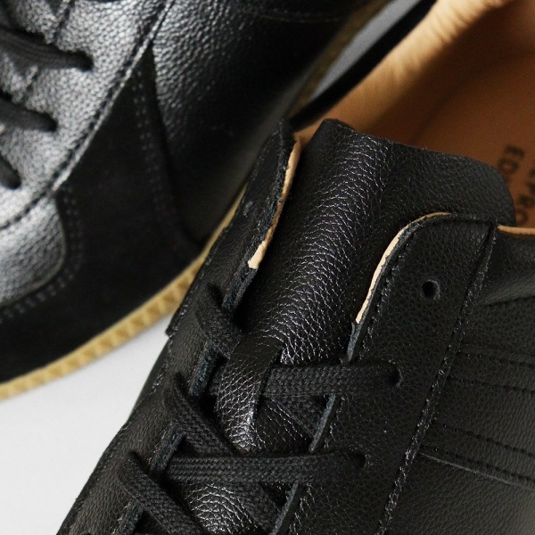 ジャーマントレーナー GERMAN TRAINER スニーカー メンズ レディース ブラック 靴 42500 BLACK | ブランド [正規取扱店]