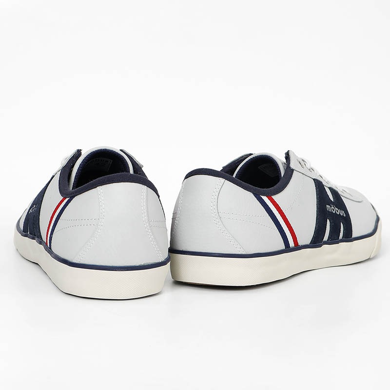 モーブス mobus スニーカー メンズ エッセン ESSEN ホワイト S.WHT/NAVY 靴 2025SS M-1838T-1731 02 | ブランド [正規取扱店]