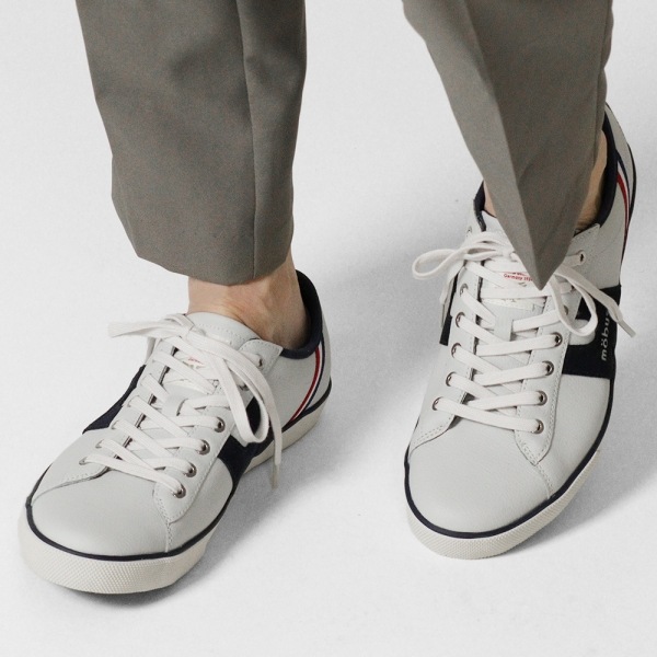 モーブス mobus スニーカー メンズ エッセン ESSEN ホワイト S.WHT/NAVY 靴 2025SS M-1838T-1731 02 | ブランド [正規取扱店]