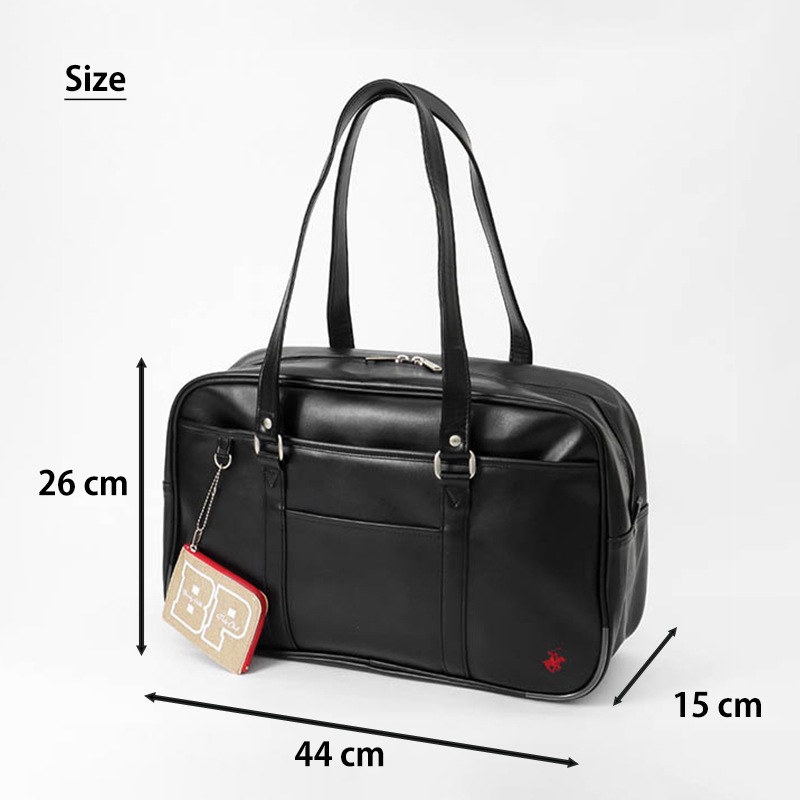 ビバリーヒルズポロクラブ BEVERLY HILLS POLO CLUB スクールバッグ スクールボストンバッグ 通学用 学生鞄 スクバ 高校生 中学生 合皮 ロゴ BHPC 各色 BP002 | ブランド [正規取扱店]