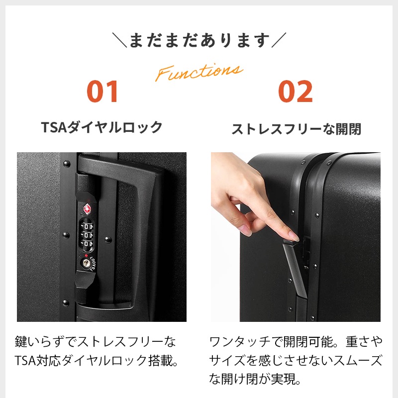 フリクエンター FREQUENTER スーツケース LIEVE リエーヴェ 4輪 M