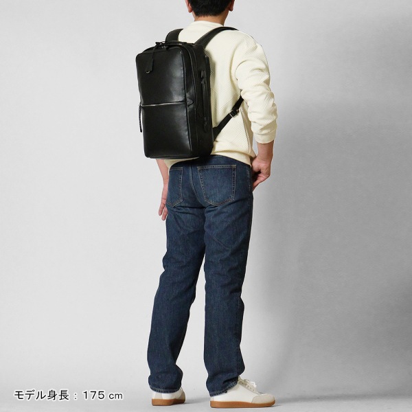 ピーアイディー PID バックパック Ecrire エクリール 撥水 レザー スクエアリュック 本革 メンズ レディース P.I.D 各色 PAZ102 | ブランド [正規取扱店]