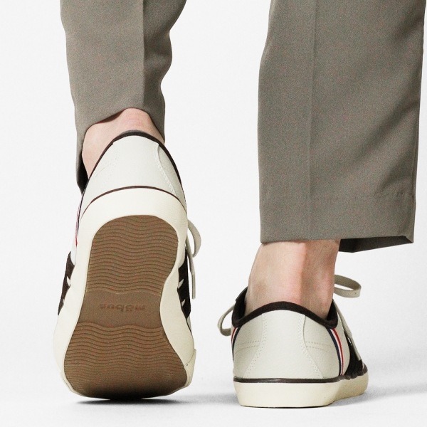 モーブス mobus スニーカー メンズ ESSEN エッセン クリーム CREAM/D.BRW FRANCE 靴 2025SS M-1838T-13FR 05 | ブランド [正規取扱店]