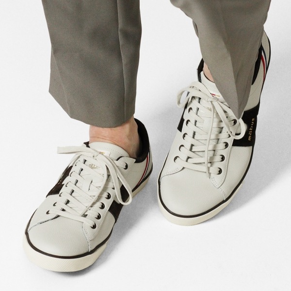 モーブス mobus スニーカー メンズ ESSEN エッセン クリーム CREAM/D.BRW FRANCE 靴 2025SS M-1838T-13FR 05 | ブランド [正規取扱店]