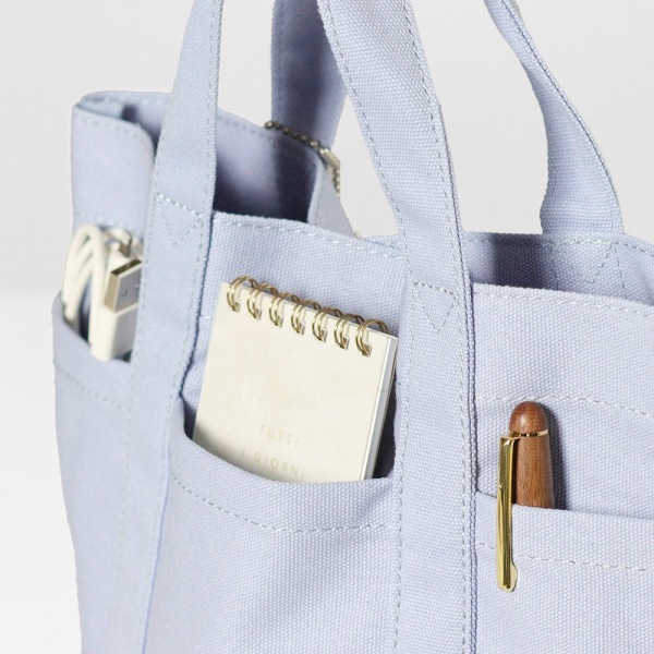 モズ moz トートバッグ レディース  帆布 キャンバス ミニトート VASKA-ZZHC ランチトート 各色 ZZHC-04X | ブランド[正規取扱店]