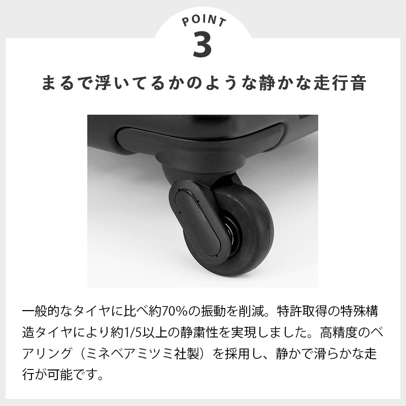 フリクエンター FREQUENTER スーツケース LIEVE リエーヴェ 4輪 L