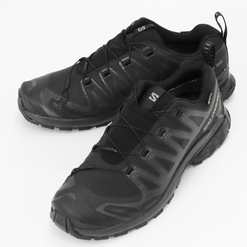 サロモン SALOMON スニーカー メンズ XA PRO 3D V9 GTX トレイルランニングシューズ ブラック ファントム ピューター 靴 2026SS GORE-TEX 防水 L47270100 | ブランド [正規取扱店]