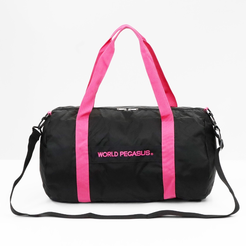 ワールドペガサス WORLD PEGASUS ワッペ ボストンバッグ スクールバッグ カラーバッグ 2way ショルダー 鞄 ナイロン スクバ 高校生 中学生 カラフル 推し活 キャリーオン対応 各色 WP005 | ブランド [正規取扱店]