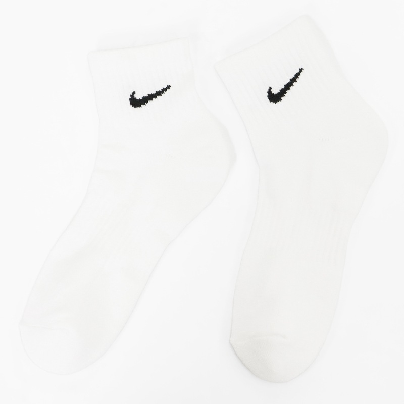 ナイキ NIKE ソックス 3足組 エブリデイ クッションド 3P 靴下 ユニセックス トレーニング アンクルソックス ロゴ ホワイト ブラック SX7667 100 | ブランド [正規取扱店]