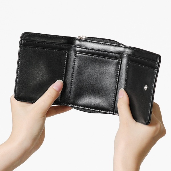 ベンデイビス BEN DAVIS 三つ折り財布 WALLET ミニウォレット メンズ レディース ロゴ ブラック BDW-8395 BLACK | ブランド [正規取扱店]