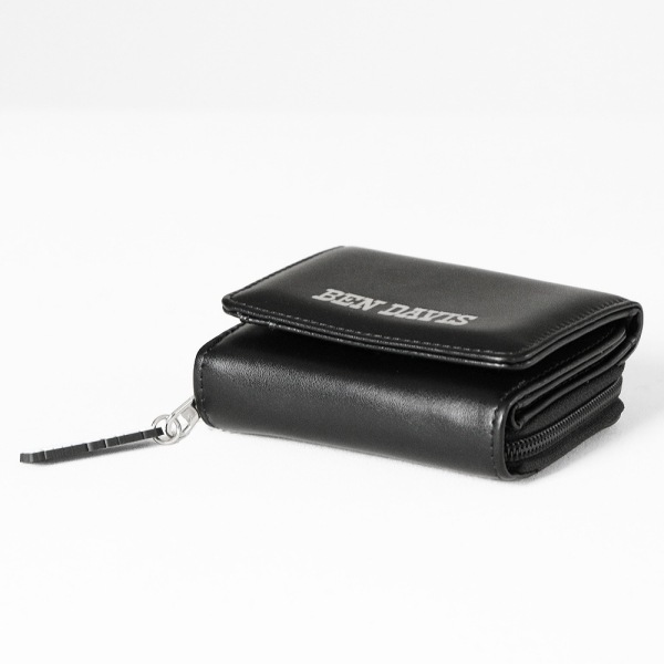 ベンデイビス BEN DAVIS 三つ折り財布 WALLET ミニウォレット メンズ レディース ロゴ ブラック BDW-8395 BLACK | ブランド [正規取扱店]
