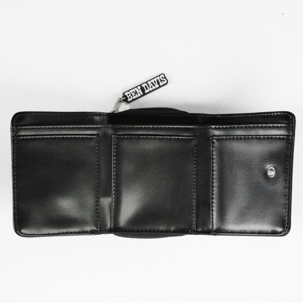 ベンデイビス BEN DAVIS 三つ折り財布 WALLET ミニウォレット メンズ レディース ロゴ ブラック BDW-8395 BLACK | ブランド [正規取扱店]